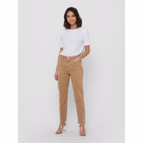 ONLY Emily High Waist Regular Fit Jeans Toasted Coconut